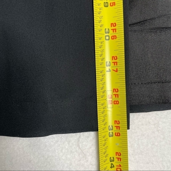 Sarah B Studio Long Black Dress Skirt Button Detail w/ Slit 10P NWT - Picture 8 of 8